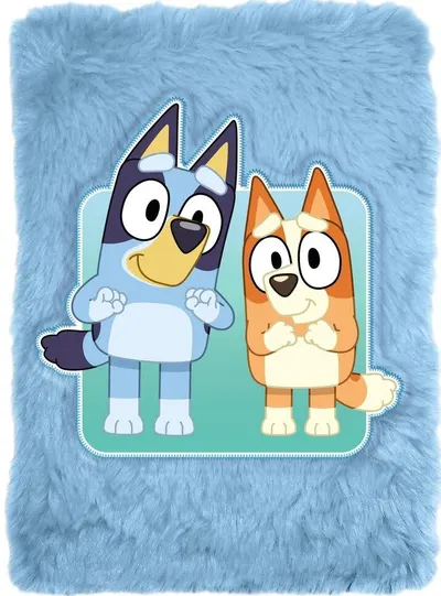 Caiet plușat Kids Licensing Bluey - A5
