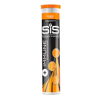 Tablete efervescente de hidratare cu vitamina C si fier Immune, 20 tablete, Sis