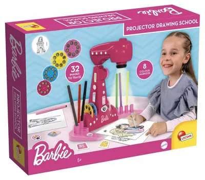 Proiector pentru desen Lisciani Giochi - Barbie, LED