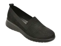 Pantofi sport PASS COLLECTION negri, J860024, din material textil