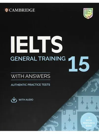 IELTS 15 General Training Student's Book with Answers with Audio with Resource Bank Authentic Practice Tests - Paperback brosat