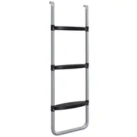 SPORTNOW Scară Acces Trambulină 3 Trepte sau 2 Trepte Late Capacitate 120kg 97x32cm | Aosom Romania