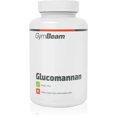 GymBeam Glucomannan tablete pentru menținerea nivelului normal de colesterol 132 g