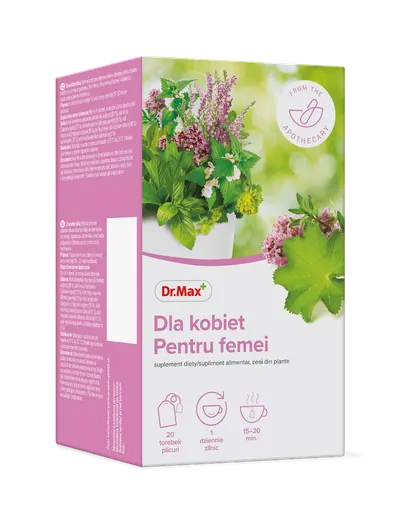 Dr. Max Ceai pentru femei, 20 plicuri