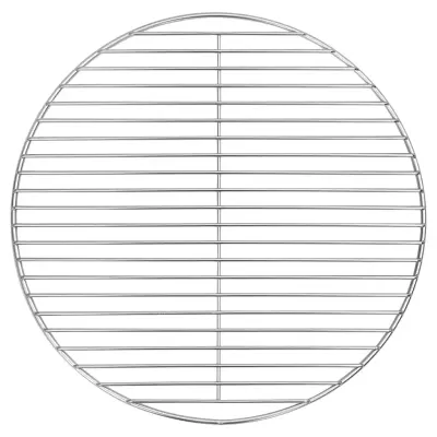 vidaXL Grătar pentru grătar Argintiu 43 x 43 cm Oţel inoxidabil