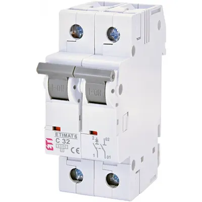 ETIMAT 6 Intrerupatoare automate miniatura 6kA ETIMAT 6 1p+N C32