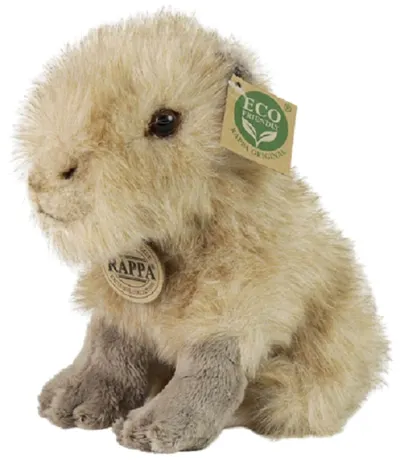 Jucărie de pluș Rappa Eco Friends - Capibara, 18 cm