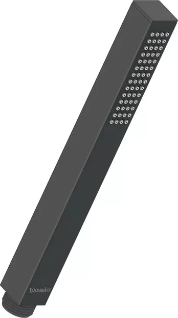 Para dus Duravit Sprchy UV0640002046, universala, 22 mm, 1 functie, Negru mat