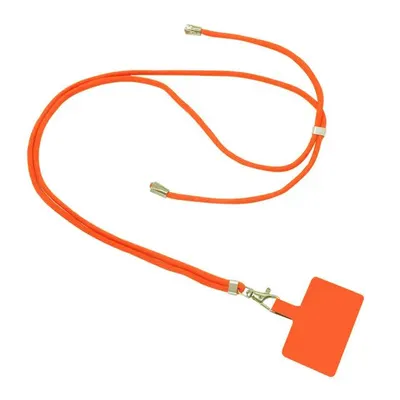 Snur Suport pentru telefon, Material textil, Ajustabil, Inchizatoare cu cheita, Portocaliu Engros