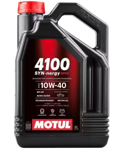 Ulei motor MOTUL 4100 SYN-nergy SPEC 10W40 5L 5L