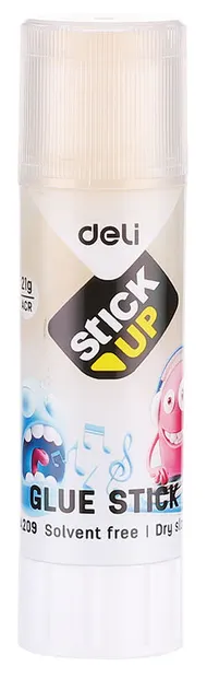 Lipici uscat Deli Stick Up - Bumpees, EA20900, 21 g, alb