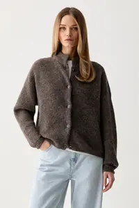 Gestuz cardigan pentru femei cu lână