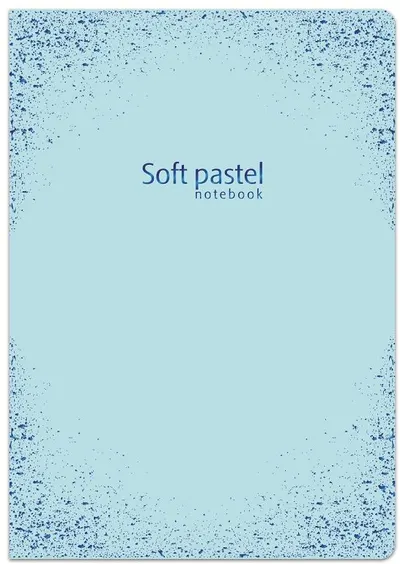Carnet Lastva Soft Pastel - A4, 52 de foi, randuri late, cu 2 campuri, sortiment