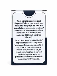 Joc intelectual - Mai Mult sau Mai Putin?