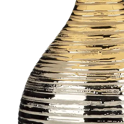 Veioza Gustav Small Table Lamp Silver With Shade