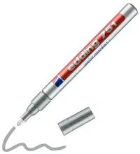 Marker permanent Edding 751 - argintie