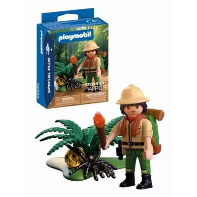 Playmobil - Figurina aventurier cu accesorii
