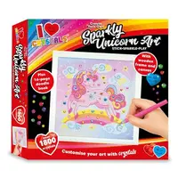 Love Crystals: Create Your Own Sparkly Unicorn Art