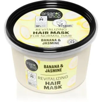 Organic Shop Banana & Jasmine Masca de par pentru volum