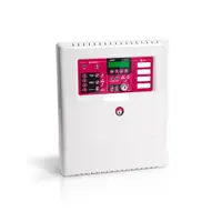 Centrala detectie incendiu conventionala SATEL CSP-204, 4 zone, 4 iesiri, LCD, 12/24V, 2 circuite semnalizare, 72h autonomie