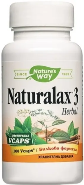Naturalax 3, 100 capsule, Nature’s Way