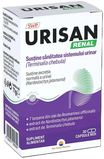 Urisan Renal, 30 capsule , Sun Wave Pharma