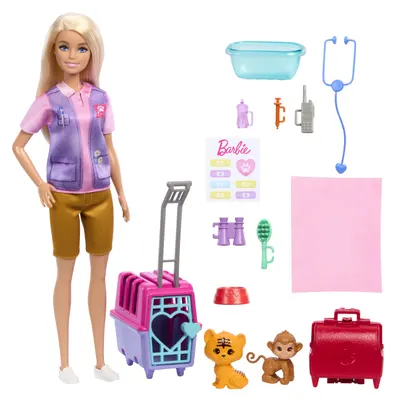 Set papusa si animale - You Can Be Anything - Barbie