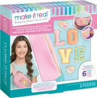 Set creativ Make It Real - Decorează-ți propria geantă
