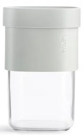 Borcan de depozitare Lekue – verde, 600-850 ml