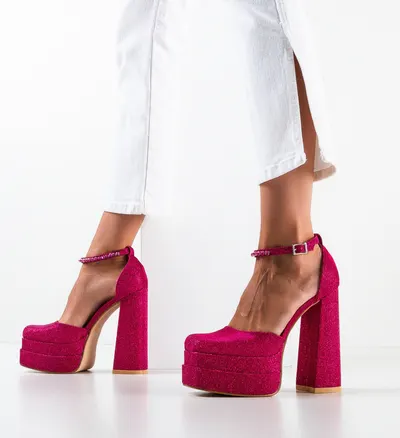 Pantofi dama Kierran Fuchsia