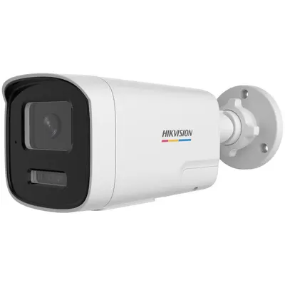 Camera de supraveghere IP Bullet 4MP ColorVu 3.0 Hikvision DS-2CD1T47G3H-LIUF/SL(2.8MM), lentila fixa 2.8mm, iluminare: Color: 0