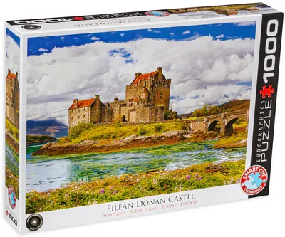 Puzzle Eurographics din 1000 de piese - Castelul Eilean Donan, Scotia