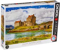 Puzzle Eurographics din 1000 de piese - Castelul Eilean Donan, Scotia
