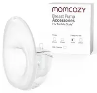 Set colector de lapte matern Momcozy - Cu pâlnie de pompă de 24 mm Mobile Style M6