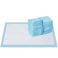 PawHut Set 100 Covoare Absorbante pentru Câini cu 6 Straturi, Covoare Igienice pentru Câini, 45x30 cm, Albastru | Aosom Romania