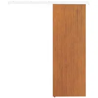 HOMCOM Ușă Culisantă de Interior 75x210 cm, Șină Silențioasă din Aliaj de Aluminiu, Kit Accesorii, Ghidaj, Ușă de Interior Stil Minimalist, din MDF, Impermeabilă, pentru Bucătărie, Baie, Birou | Aosom Romania