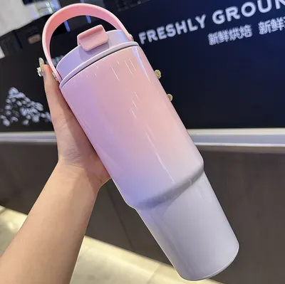 Termos Multicolor, Otel Inoxidabil, cu Pai si Maner, Model 4, 900 ml,MIX14835