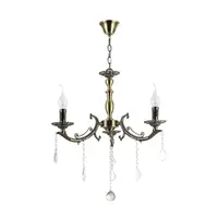 Candelabru Fascino Alama+Alb 3xE14 60W