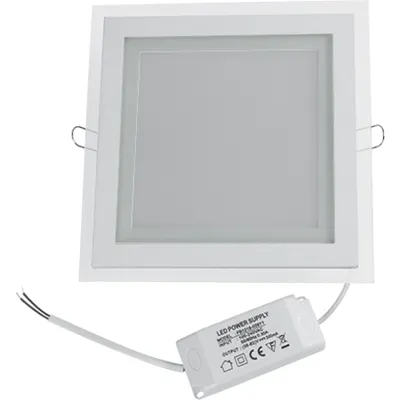 Spot LED incastrat patrat cu LED