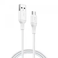 Cablu Date si Incarcare USB-A - microUSB Lito LD06V, 18W, 1m, Alb