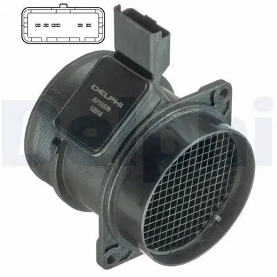 Senzor debitmetru (5 pin, modul) potrivit CITROEN C5 I, C5 II, C5 KOMBI, C8; FIAT ULYSSE; LANCIA PHEDRA; PEUGEOT 406, 607, 807 2.0 2.0D 2.2D 02.00