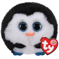 Jucărie de pluș Ty Toys Beanie Balls - Pinguin Waddles, 8 cm