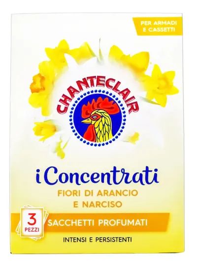 Chante Clair Saculeti parfumati 3 buc (3x12 g) Fiori di arancio e narciso