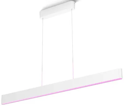 Pendul LED Philips - Hue Ensis, IP20, 79W, dimmer, alb