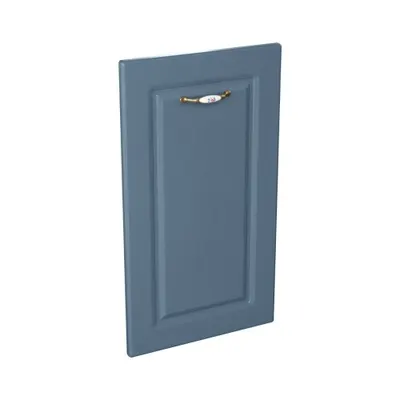 Front pentru masina de spalat vase 45cm MDF albastru drept