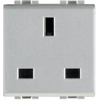 Priza standard britanic 2P+T LiVing Light - 13 A -Tech - 2 module