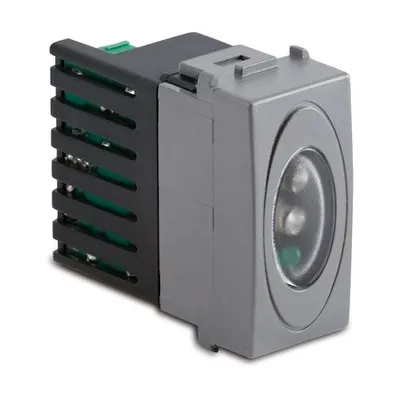 Lampa cu lumina de urgenta, 1 modul, 120u0092autonomie, luminozitate 16CD, 230V~, argintie