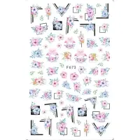 Abtibilduri unghii Marquise, STICKER25, Multicolor