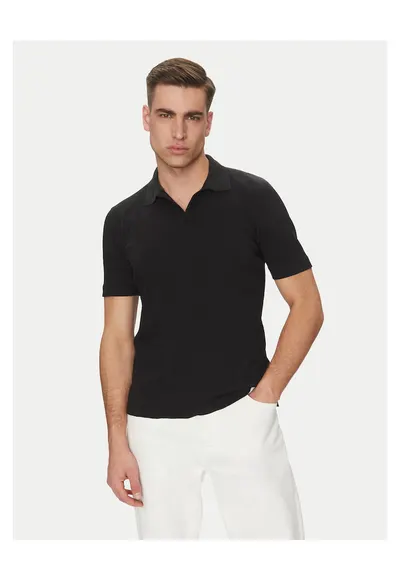 Tricou barbati negru - bumbac
