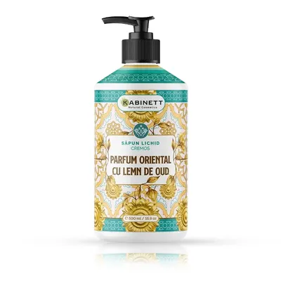 Sapun Lichid - KABINETT - 500 ml - Lemn de Oud